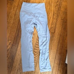 Lululemon Athletica Light Blue Leggings size 2